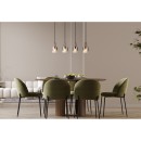 Globo 54318-4H závěsné stropní svítidlo WALTON E27 | hnědá