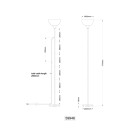 Globo WILBUR 59946 stojací lampa E27