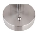 Globo 54025-1 nástěnné svítidlo Willy 1x40W | E27 - matný nikl, bílá