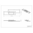 Globo 67381-16 LED přisazené stropní svítidlo WILTON | 16W integrovaný LED zdroj | 1070lm | 3000/4000/6000K | bílá