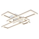 Globo 67381-24 LED přisazené stropní svítidlo WILTON | 24W integrovaný LED zdroj | 1410lm | 3000/4000/6000K | bílá