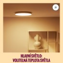 WiZ Tunable white 8719514554276 přisazené stropní svítidlo LED 21W | 2100lm | 2700-6500K - bílá