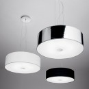 závěsné svítidlo lustr Ideal lux Woody Cromo SP 5x40W E27 - moderní komplexní osvětlení