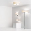 přisazené stropní svítidlo Ideal lux WOODY Bianco 5x60W E27 - chrom