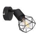 Globo 54802S-1 nástěnné svítidlo Xara 1x40W | E14 - černá