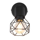 Globo 54802S-1 nástěnné svítidlo Xara 1x40W | E14 - černá