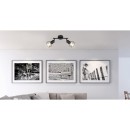 Globo 54802S-2 přisazené stropní svítidlo Xara 2x40W | E14 - černá
