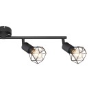 Globo 54802S-4 přisazené stropní svítidlo Xara 4x40W | E14 - černá
