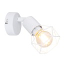 Globo 54802W-1 nástěnné svítidlo Xara 1x40W | E14 - bílá