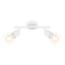 Globo 54802W-2 přisazené stropní svítidlo Xara 2x40W | E14 - bílá