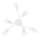 Globo 54802W-6 přisazené stropní svítidlo Xara 6x40W | E14 - bílá