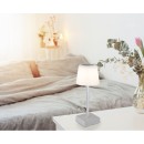 Globo XAYDEN 28061SI LED stolní lampička | 2W LED | 100lm