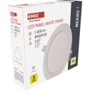 EMOS ZD1134 LED zápustné svítidlo Nexxo | 12,5W integrovaný LED zdroj | 3000K