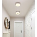 Globo 48046D LED přisazené stropní svítidlo ZARA | 8W integrovaný LED zdroj | 500lm | 3000K | béžová