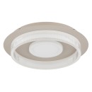 Globo 48046D1 LED přisazené stropní svítidlo MARLENNE | 24W integrovaný LED zdroj | 1240lm | 3000K | béžová