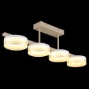 Globo 48046D3 LED přisazené stropní svítidlo MARLENNE | 24W integrovaný LED zdroj | 1600lm | 3000K | béžová