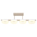 Globo 48046D3 LED přisazené stropní svítidlo MARLENNE | 24W integrovaný LED zdroj | 1600lm | 3000K | béžová