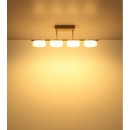 Globo 48046D3 LED přisazené stropní svítidlo MARLENNE | 24W integrovaný LED zdroj | 1600lm | 3000K | béžová