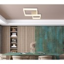 Globo 48047D LED přisazené stropní svítidlo ZARA  | 24W integrovaný LED zdroj | 1800lm | 3000K | béžová