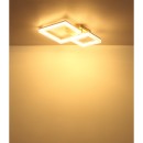 Globo 48047D LED přisazené stropní svítidlo ZARA  | 24W integrovaný LED zdroj | 1800lm | 3000K | béžová