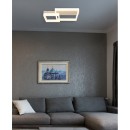 Globo 48047D1 LED přisazené stropní svítidlo ZARA  | 24W integrovaný LED zdroj | 2100lm | 3000K | béžová