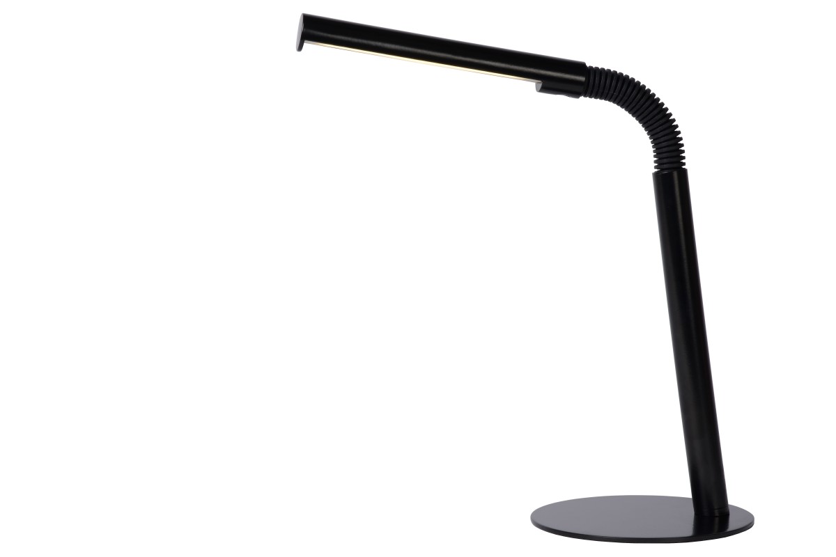 Lucide 36612/03/30 LED stolní lampička Gilly 1x3W | 240lm | 2700K - černá, vypínač na kabelu