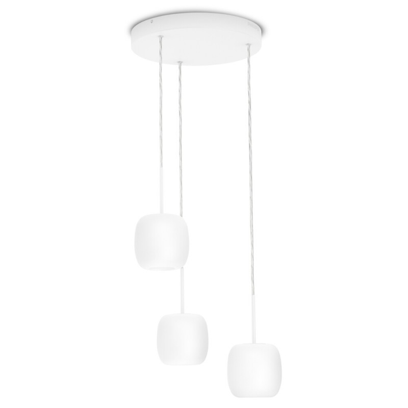 LED závěsné stropní svítidlo - lustr Philips METON 37316/56/16 - bílá