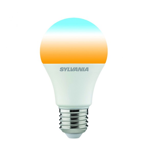 Sylvania 0028902 LED chytrá žárovka 1x8,5W | E27 | 806lm | 2700-6500K - stmívatelná, Wi-Fi, bílá