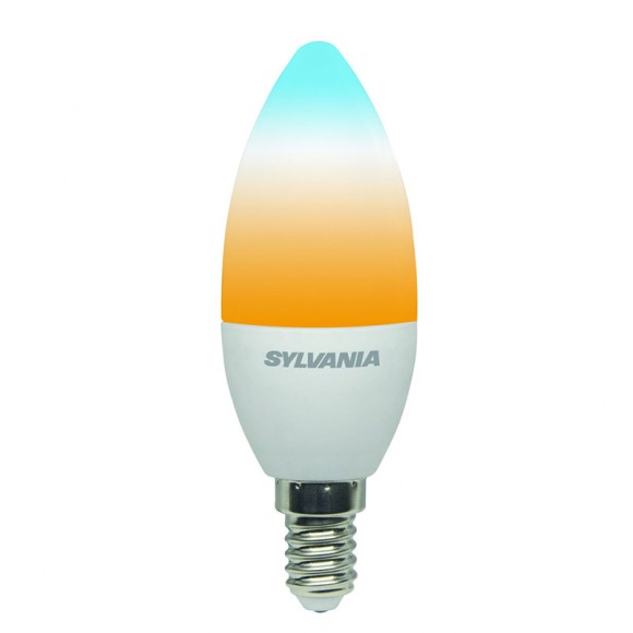 Sylvania 0028903 LED chytrá žárovka 1x5W | E14 | 470lm | 2700-6500K - stmívatelná, Wi-Fi, bílá