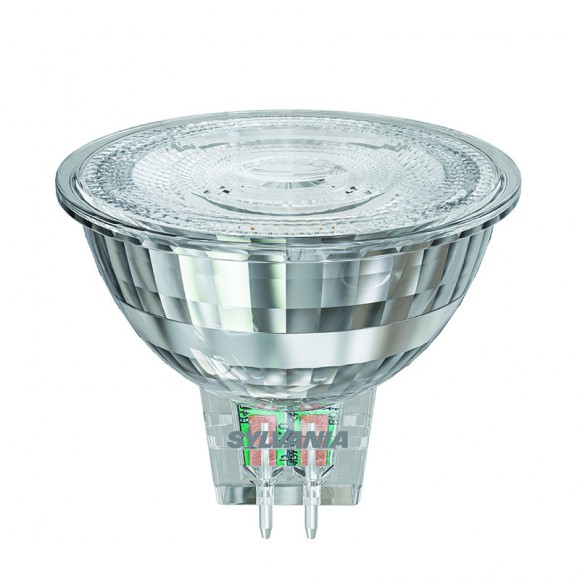 Sylvania 0029229 LED žárovka 1x4,3W | GU5.3 | 380lm | 6500K - stříbrná