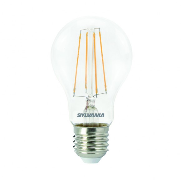Sylvania 0029313 LED žárovka filament 1x7W | E27 | 806lm | 2700K - stmívatelná, čirá