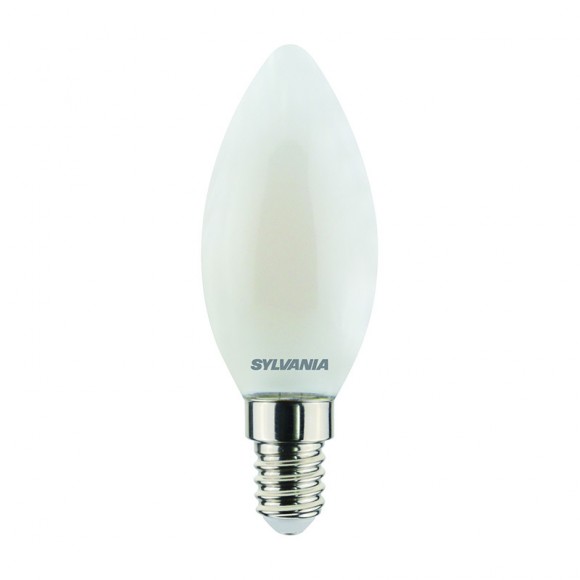 Sylvania 0029367 LED žárovka filament 1x4,5W | E14 | 470lm | 2700K - stmívatelná, bílá