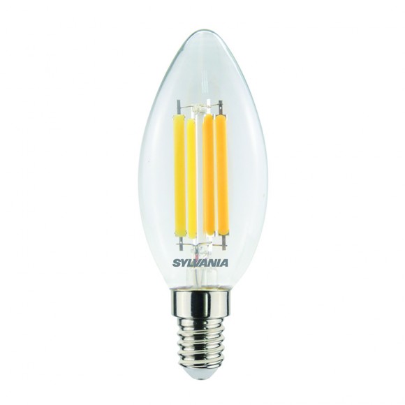 Sylvania 0029376 LED žárovka filament 1x6W | E14 | 806lm | 2700K - čirá