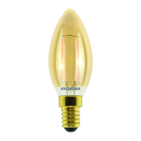 Sylvania 0029488 LED žárovka filament 1x2,5W | E14 | 225lm | 2500K - zlatá