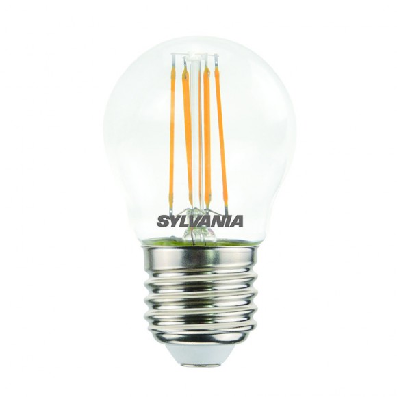 Sylvania 0029491 LED žárovka filament 1x4,5W | E27 | 470lm | 2700K - stmívatelná, čirá