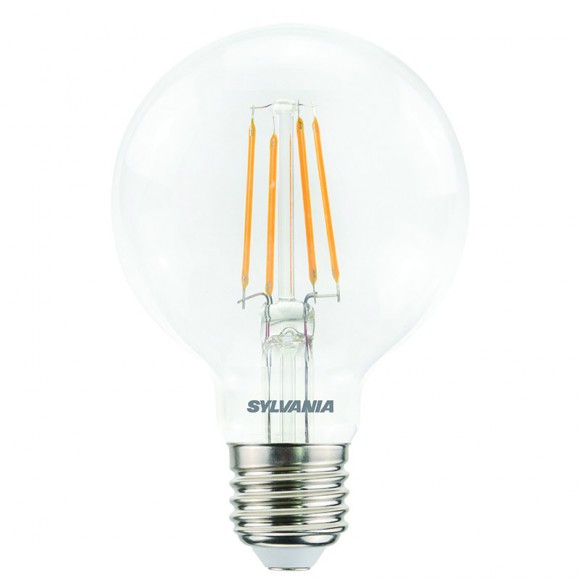Sylvania 0029544 LED žárovka filament 1x6W | E27 | 640lm | 2700K - čirá
