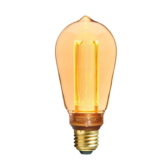 Sylvania 0029905 LED žárovka 1x2,5W | E27 | 125lm | 2000K - zlatá