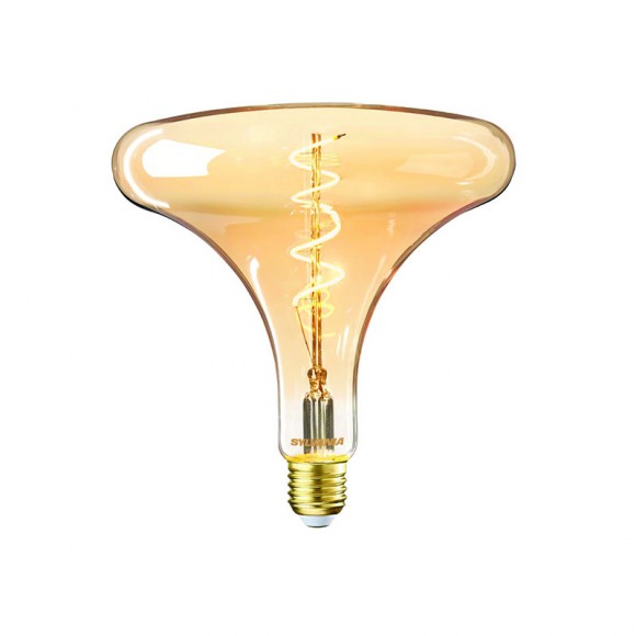 Sylvania 0029984 LED žárovka 1x4W | E27 | 250lm | 2000K - stmívatelná, zlatá