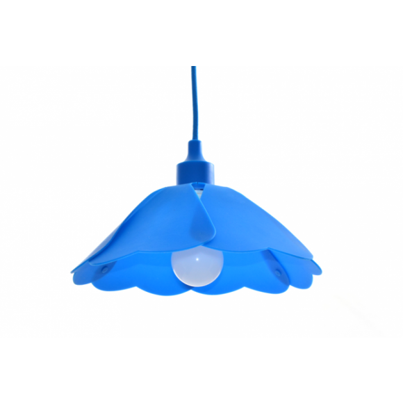 LEDKO 00395 závěsné stropní svítidlo 1x40W|E27 - modré