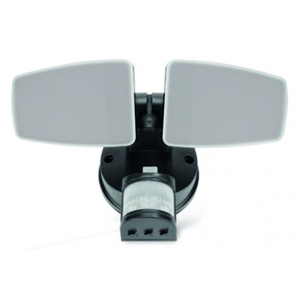 Sylvania 0054045 LED venkovní nástěnné solární svítidlo s pohybovým čidlem Gizmo 1x10W | 920lm | 4000K | IP65 - černá