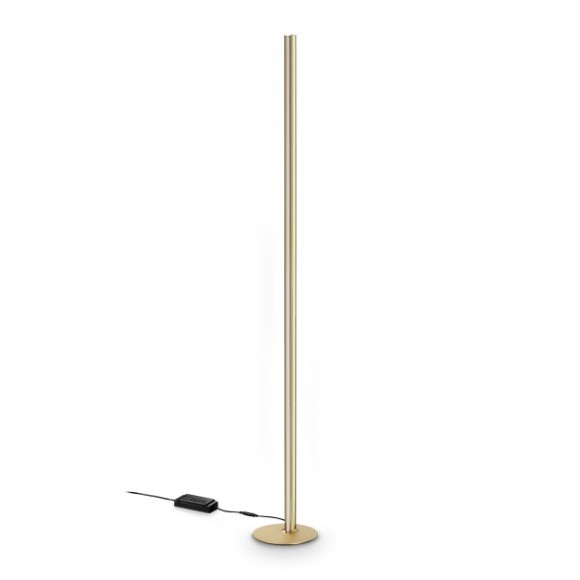 Ideal lux 366166 LED stojací lampa DORICA  | 50W integrovaný LED zdroj | 2830lm | 3000K | s vypínačem | bronz