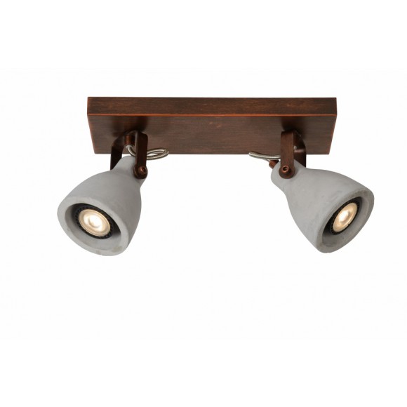 LED stropní bodové svítidlo Lucide Concri 2x5W GU10 - působivá bodovka