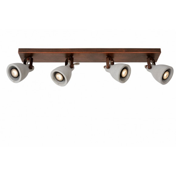 LED stropní bodové svítidlo Lucide Concri 4x5W GU10 - působivá bodovka