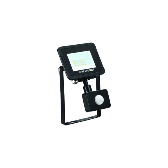 Sylvania 0050130 LED venkovní svítidlo s pohybovým čidlem Start Flood Flat 1x19W | 1000lm | 4000K | IP54 - černá
