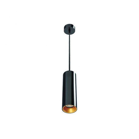 Sylvania 2061010 závěsné stropní bodové svítidlo Tubixx 1x14W | 1234lm | 3000K | IK02 - černá, zlatá