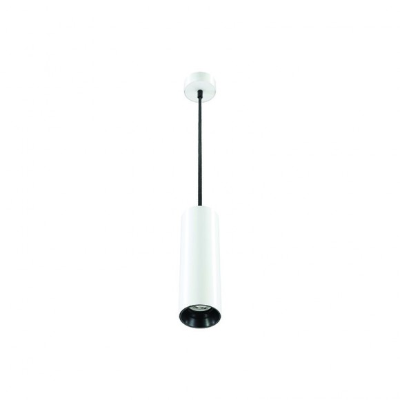 Sylvania 2061014 závěsné stropní bodové svítidlo Tubixx 1x14W | 1337lm | 4000K | IK02 - černá, bílá