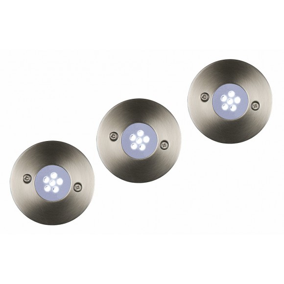LED bodové svítidlo Lucide Trio 3x2W LED - sada s příslušenstvím