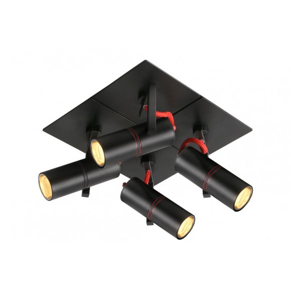 stropní  bodové svítidlo Lucide Titto 4x7W GU10 - atelierová bodovka