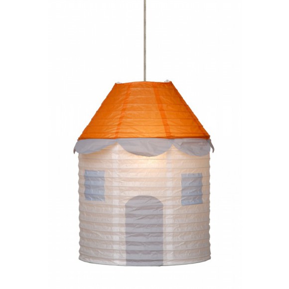 dětské závěsné svítidlo Lucide House 1x60W E27 - veselé svítidlo
