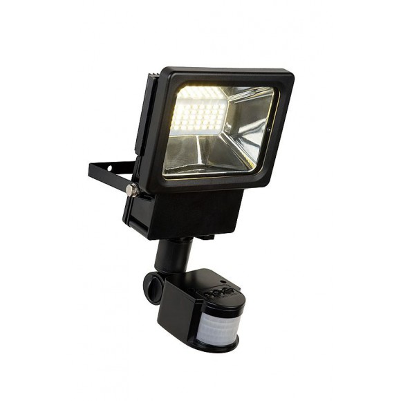 Lucide 14888/20/30 LED venkovní nástěnný reflektor Projectors 1x20W | 1600lm | 3000K- odolný reflektor s pohybovým senzorem